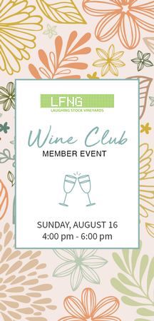 Wine Club Exclusive Summer Event | Sun Aug 16, 4:00pm